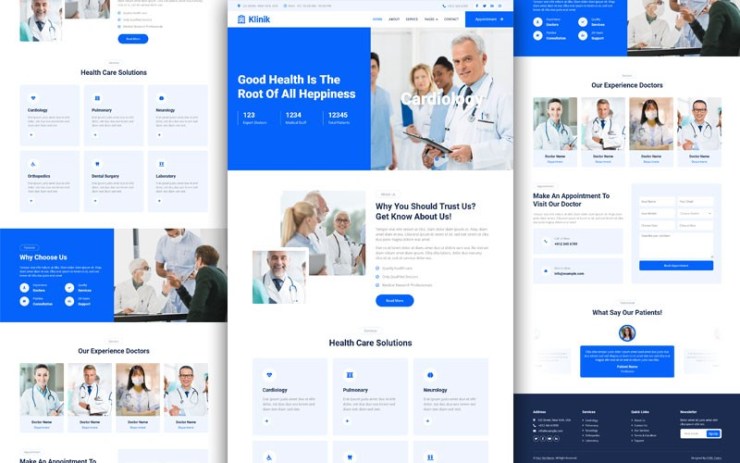 Klinik – Clinic Website Template