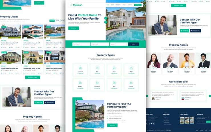 Makaan – Real Estate HTML Template